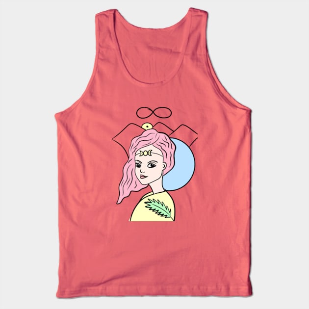 Badass witch Tank Top by uveyiknur